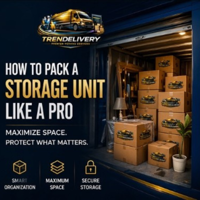 How to Pack a Storage Unit Like a Pro (Maximize Space & Safety)